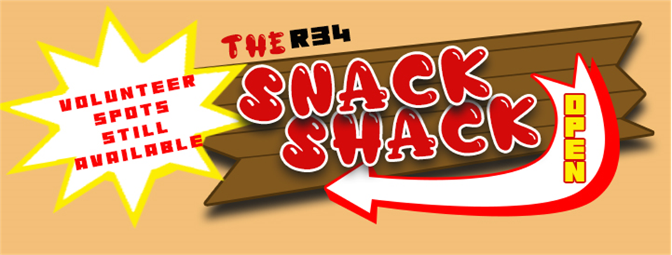 The R34 Snack Shack is OPEN