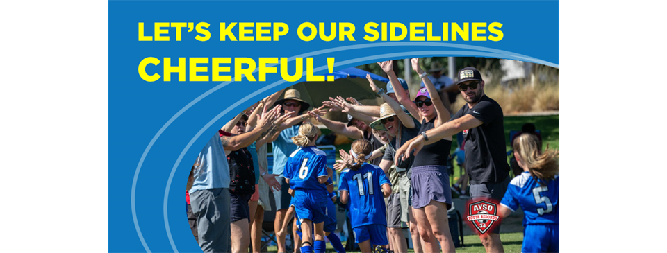 Keep the Sidelines CHEERFUL!