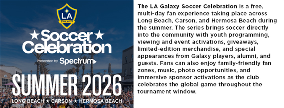 LA Galaxy Soccer Celebration